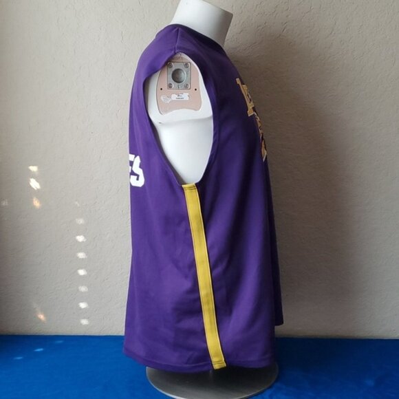 NBA Los Angeles Lakers 6 James Muscle Tank Jersey Men's Size XL - Picture 4 of 8